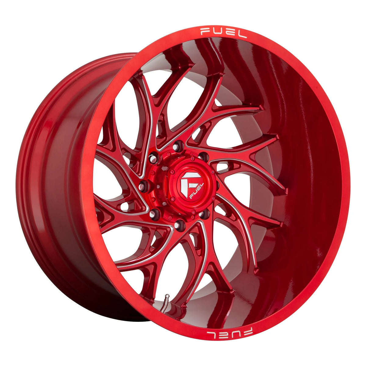 Candy Red Milled 22x12 8x170 -44mm Runner Z2957