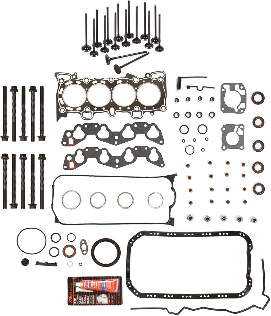 Full Gasket Set Head Bolts Intake Exhaust Valves V517
