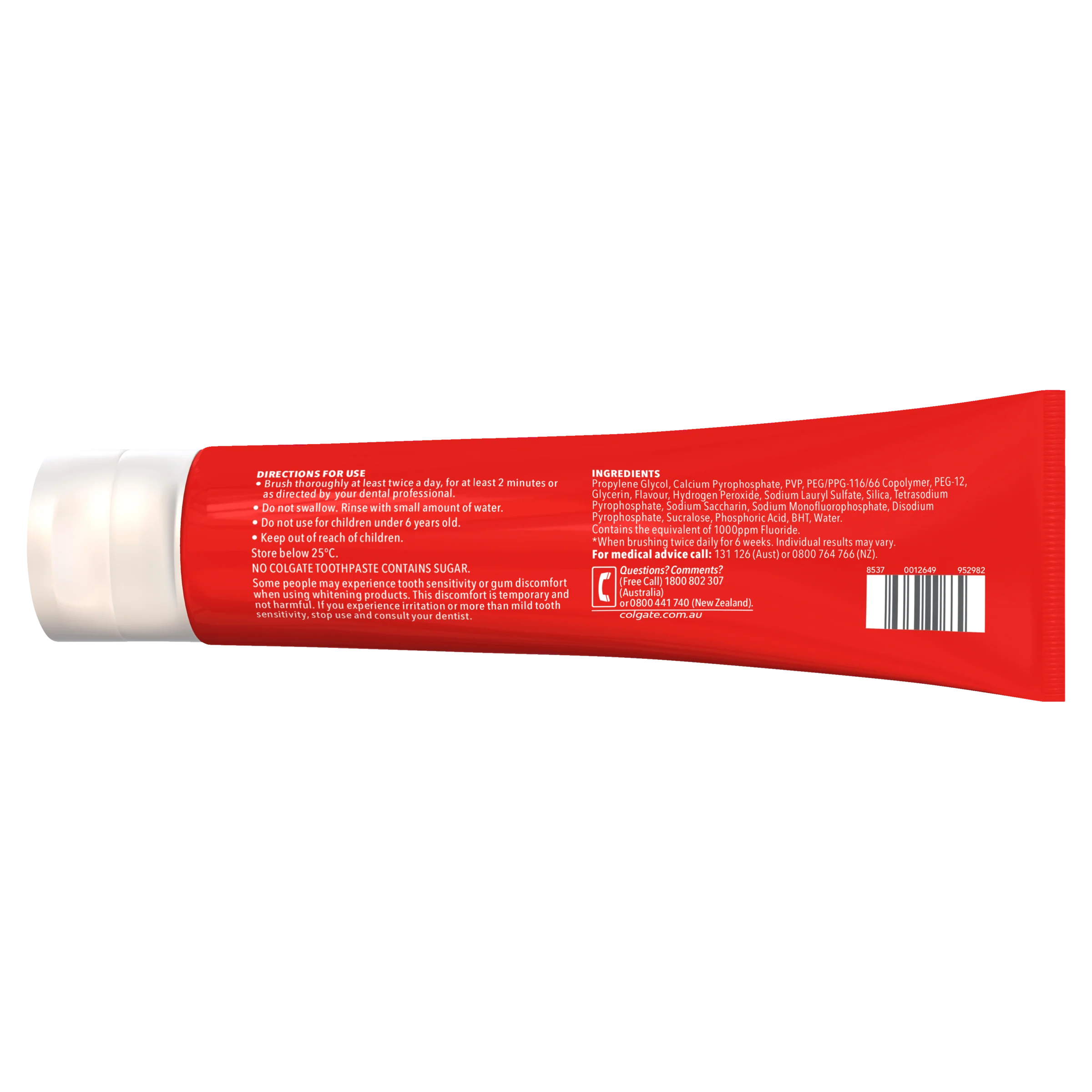 Optic White High Impact Toothpaste 125g G460210