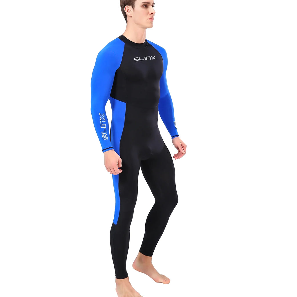 Quick Dry One Piece Long Sleeves Back Zipper Wetsuit I72165