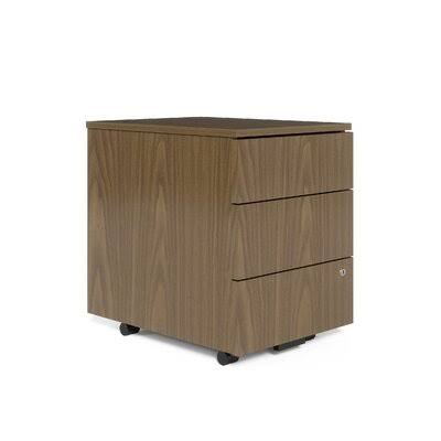 Carini Walnut 3-Drawer Vertical Filing Cabinet K97845