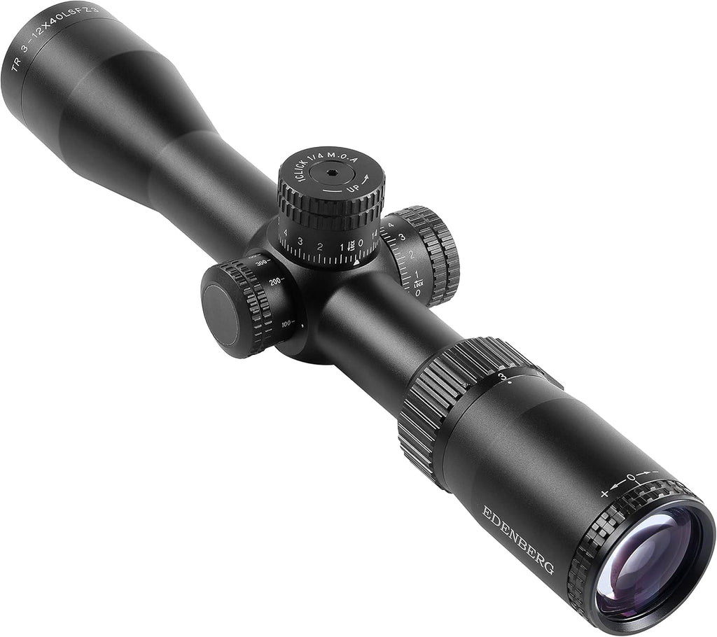 3-12x40 Side Focus Second Focal Plane 30mm Tube Rifle Scope W14333
