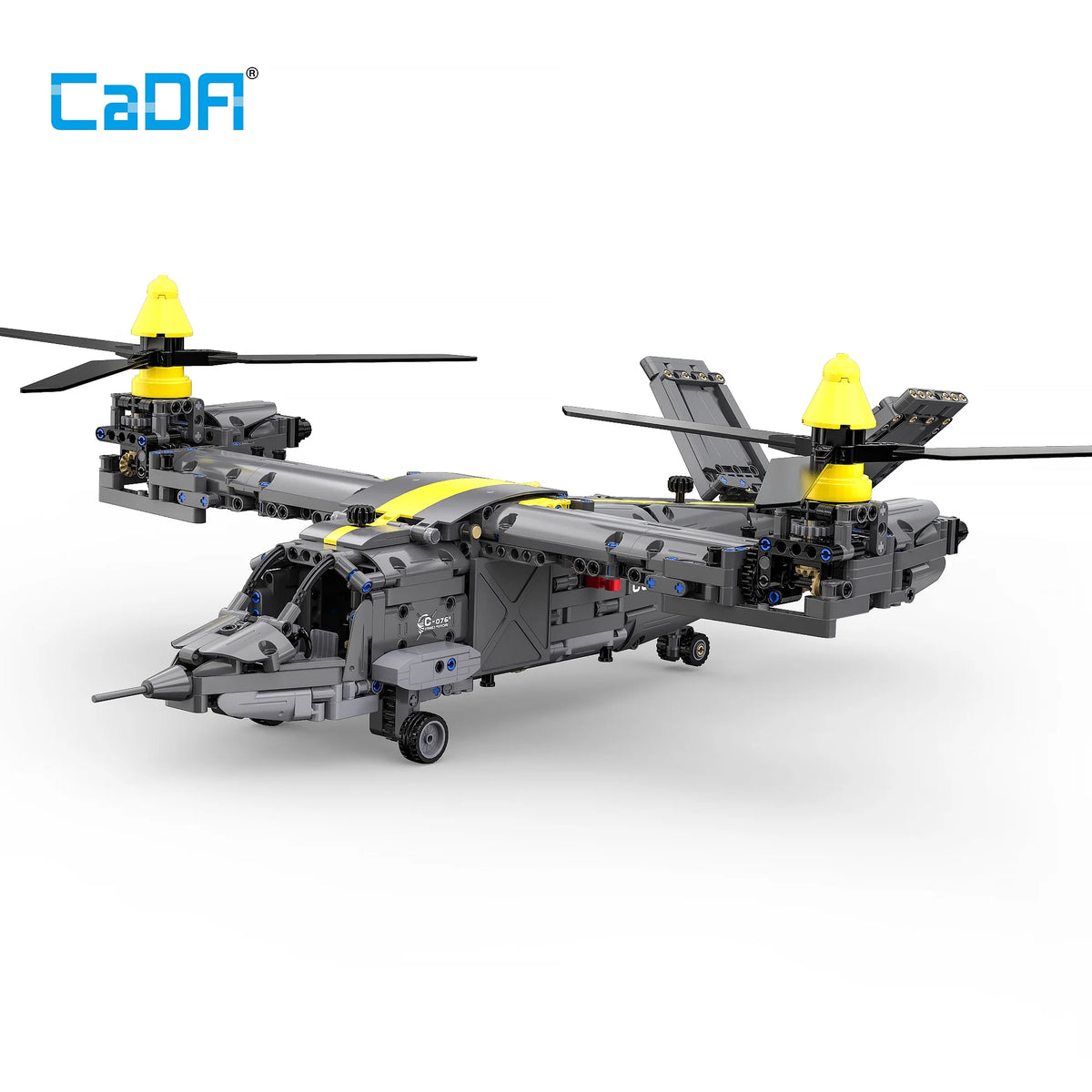 Tiltrotor Aircraft Model Building Block Toy (1424 Pieces) Y5782