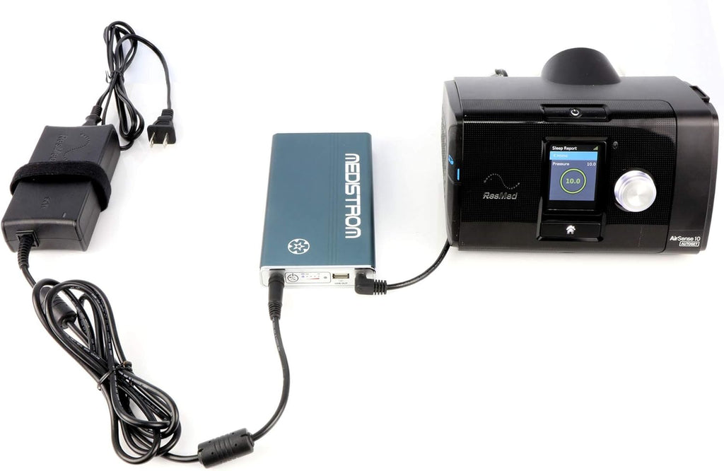 Bundle - Pilot-24 Lite CPAP Battery & Car Charger for ResMed Airsense 10, S9 and AirMini CPAP Devices P20306
