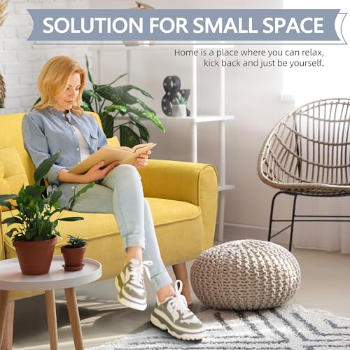 Dark Grey Linen Loveseat Sofa with 2 Pillows P744