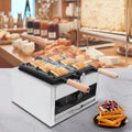 3 Slice Stainless Steel Non-stick Double Head Waffle Maker H449403