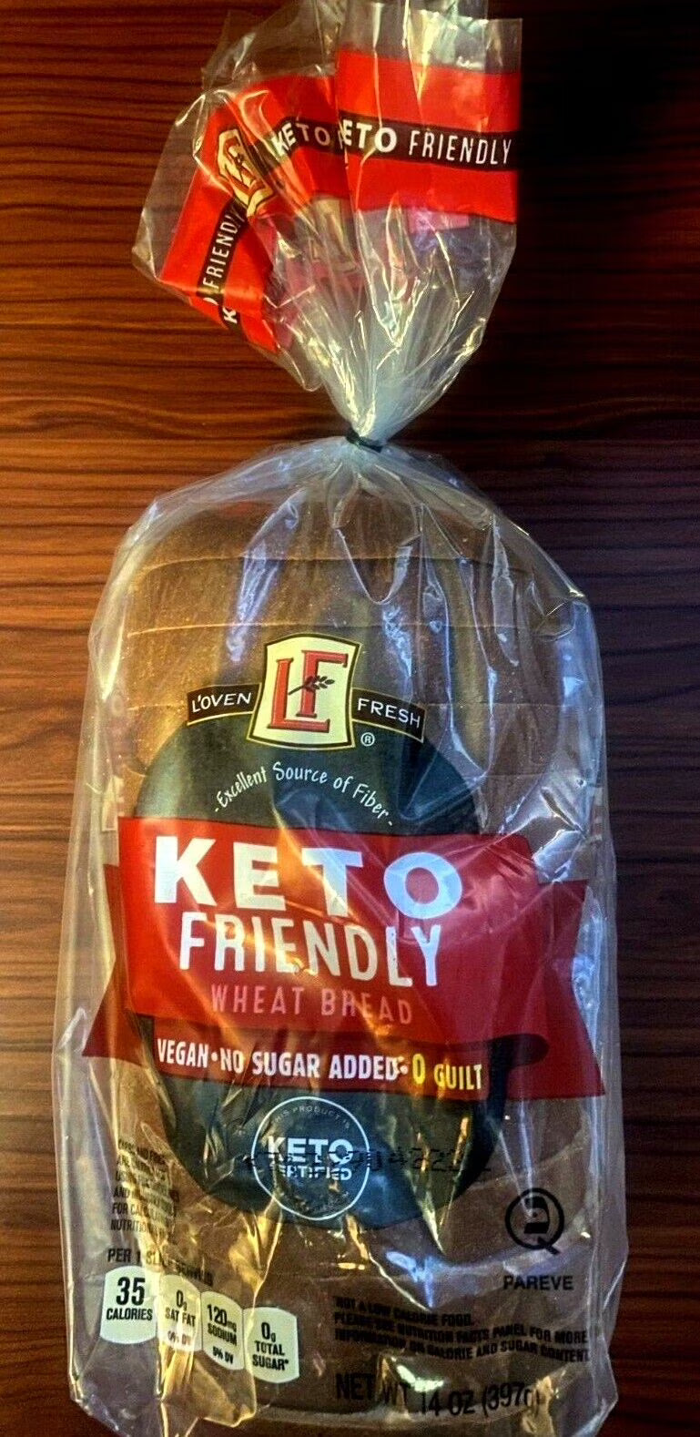 Keto Friendly Wheat Bread Loaf V290805