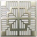 Satin Nickel Decorative Drain Grate B345