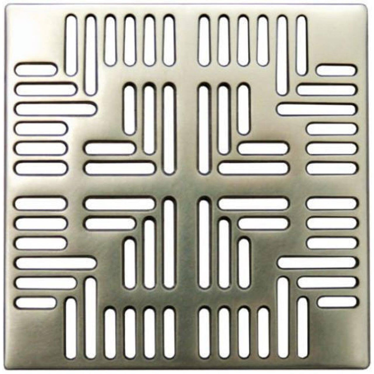 Satin Nickel Decorative Drain Grate B345