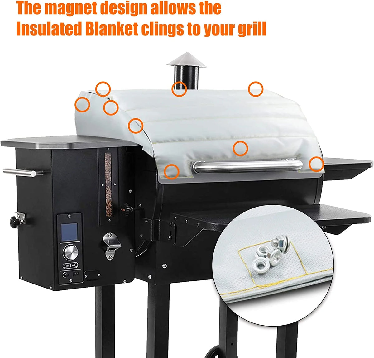 Patio Grill Cover for Wood Pellet Grills H42601