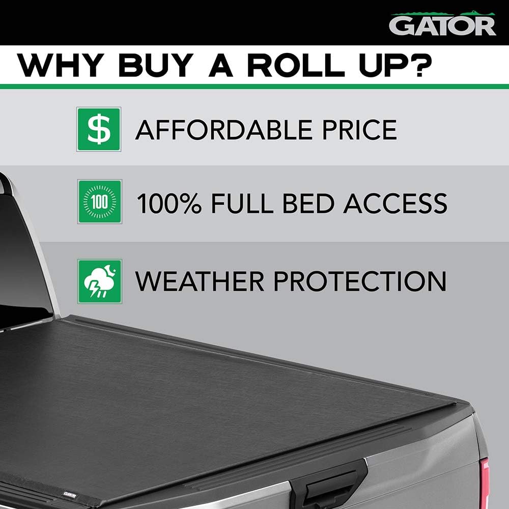Soft Roll Up Truck Bed Tonneau Cover P149