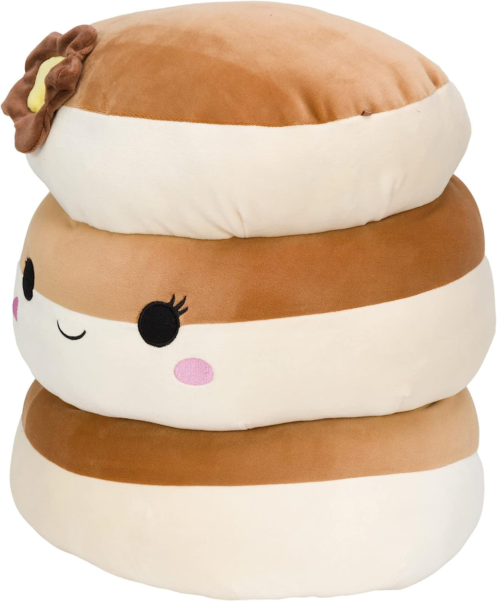 12-Inch Pancake Plush Stuffed Animal Y404761