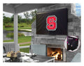 Black Breathable Water Resistant Vinyl TV Cover H96819