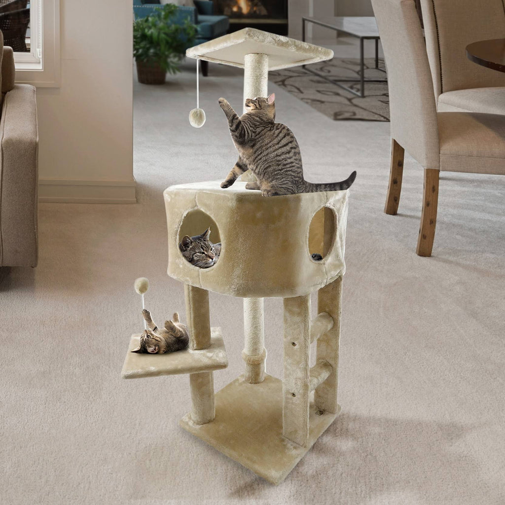 Cream Cat Playground E18617