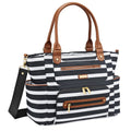 Black & White Stripe Caprice T766