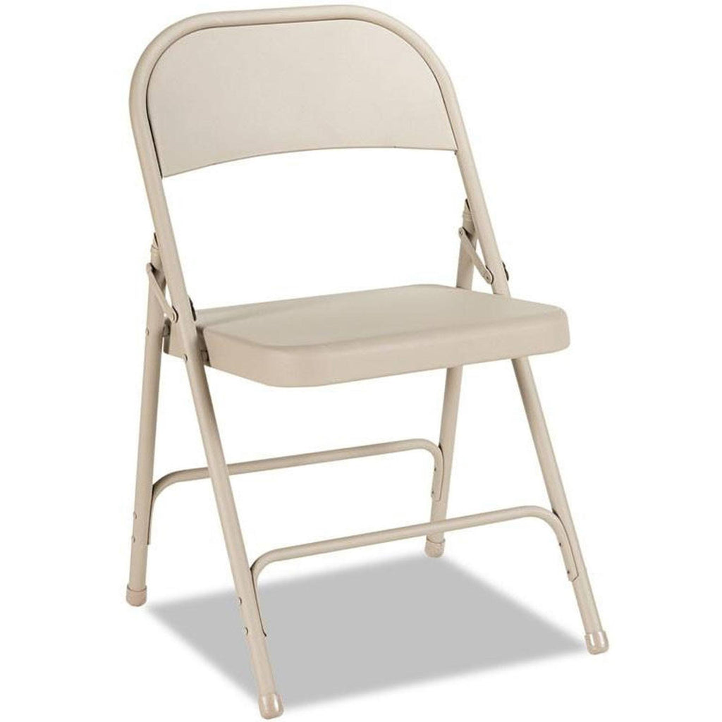 Tan Steel Folding Chair - 4 pack G2087
