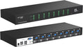 8 Port Rack Mount KVM Switch with Audio, 8 KVM Cables & 8 Audio Cables A891