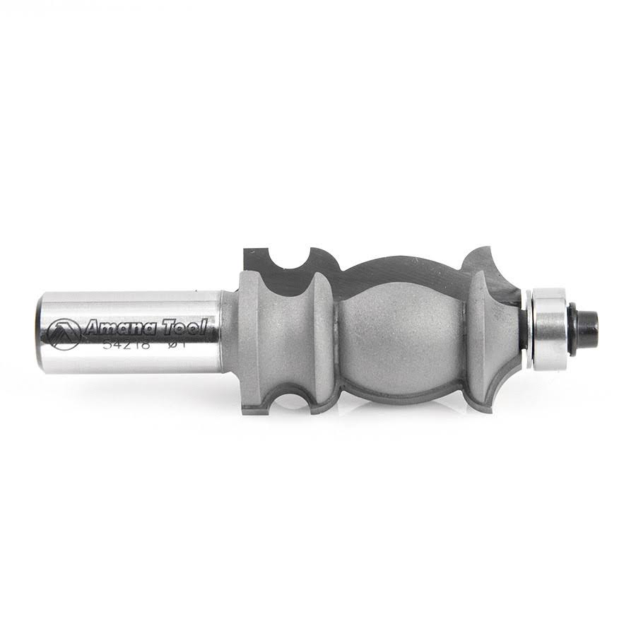 Carbide Tipped Classical Architectural Molding 9/64 x 3/32 x 3/4 x 9/32 Radius x 1 inch Dia x 1-3/4 x 1/2 Shank R4383
