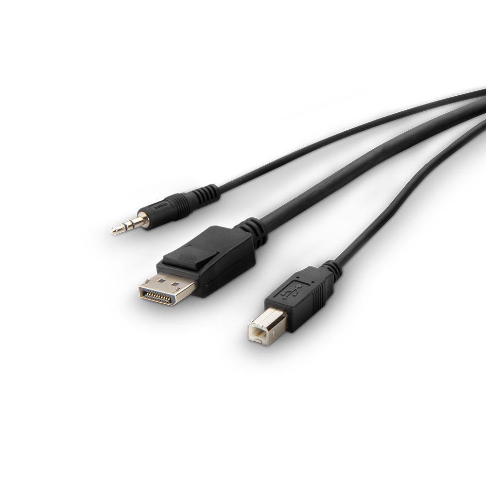 Minidp to DP + USB A/B + Audio Combo KVM Cable S57821