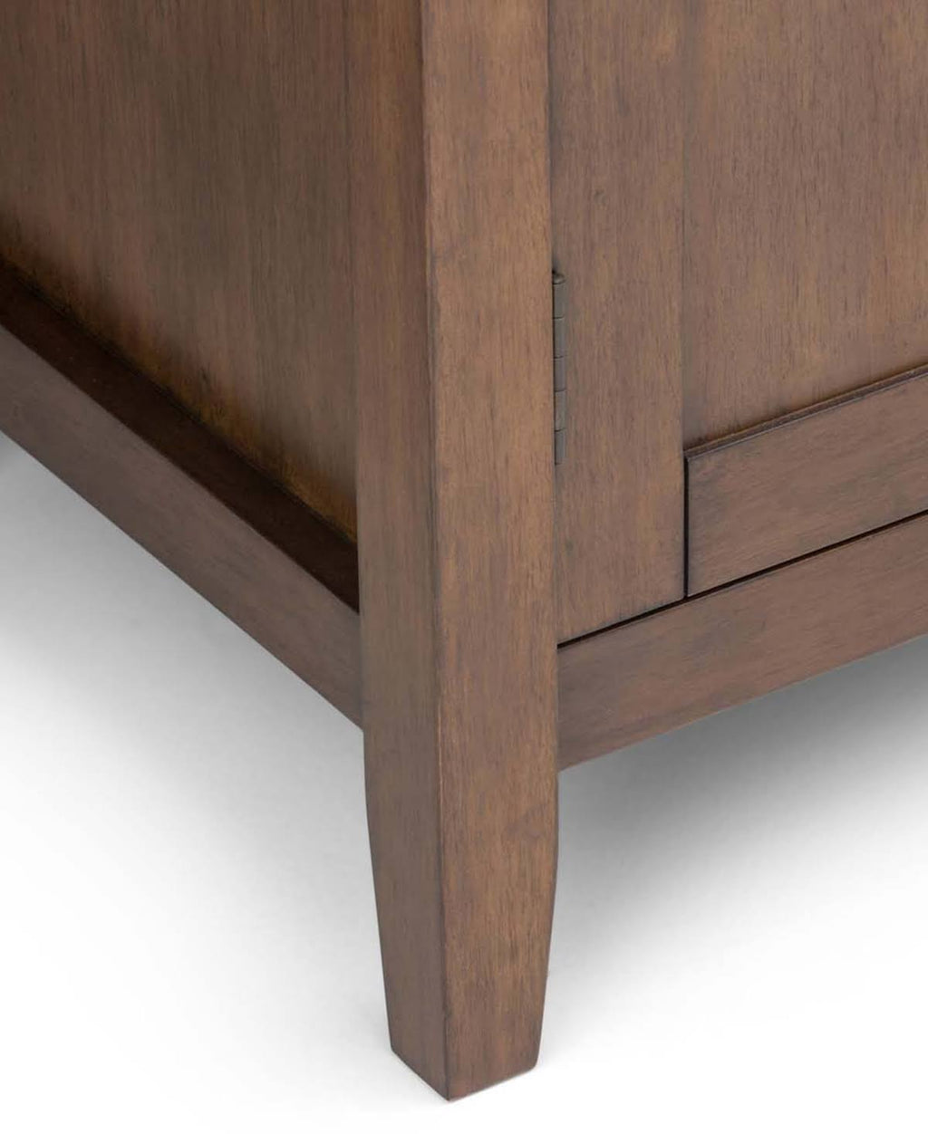 Rustic Natural Aged Brown Tall TV Media Stand B516