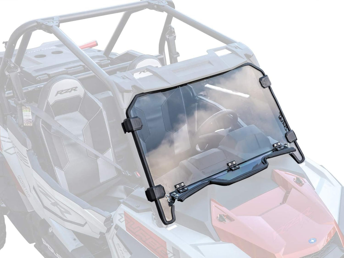 Vented Full Windshield, 1/4 Thick Polycarbonate J6404
