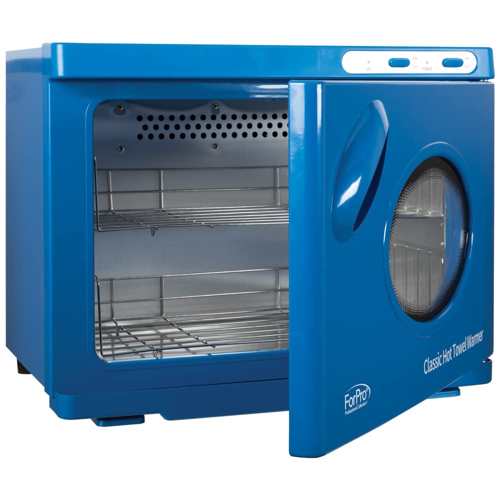Hot Towel Warmer Cabinet with UV Sterilizer, Two Stainless Steel Racks X62558