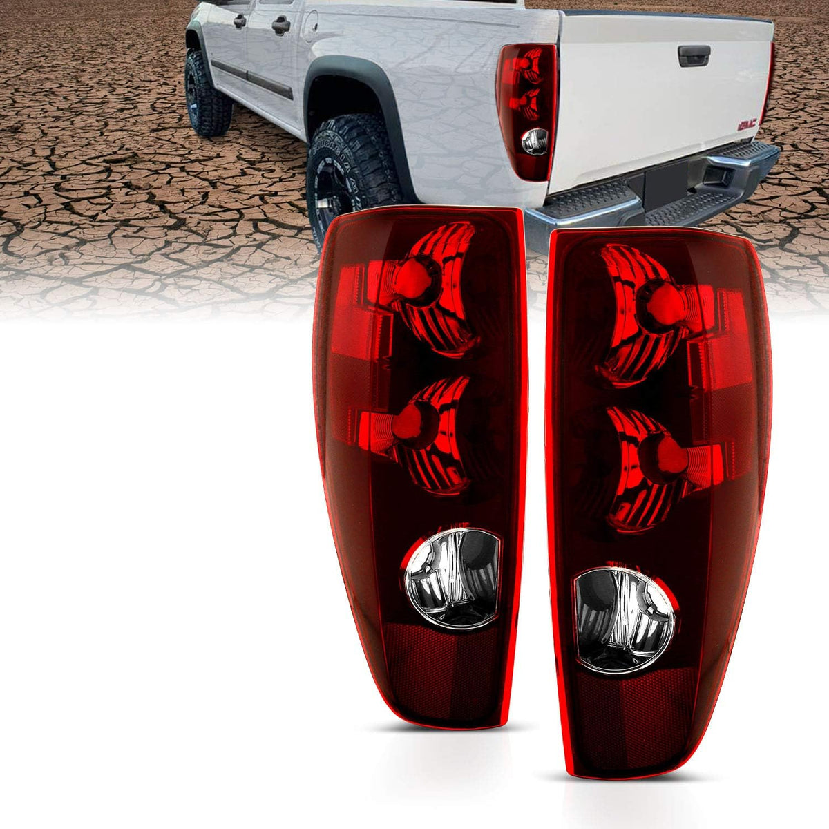 Passenger and Driver Side Brake Tail Lights Set of 2 E36121