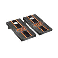 Onyx Stained Stripe Series Cornhole Board Set - 2 Boards, 8 Bags W11038