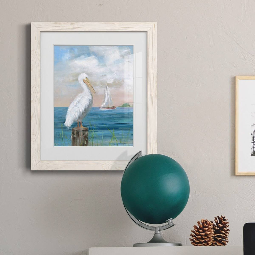 Framed Print 17X20 White E84152