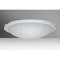 Polished Nickel One Light Flush Mount D865434