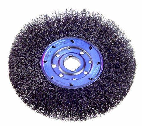 Crimped Wire Wheel Brush, Carbon Steel 0.012 Wire Diameter P342131