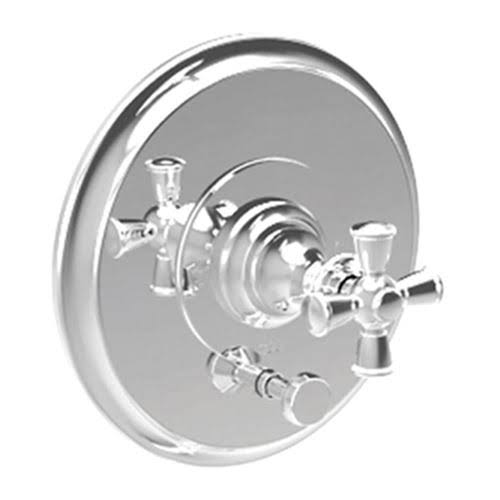 Satin Nickel Tub & Shower Diverter Plate with Handle L219804