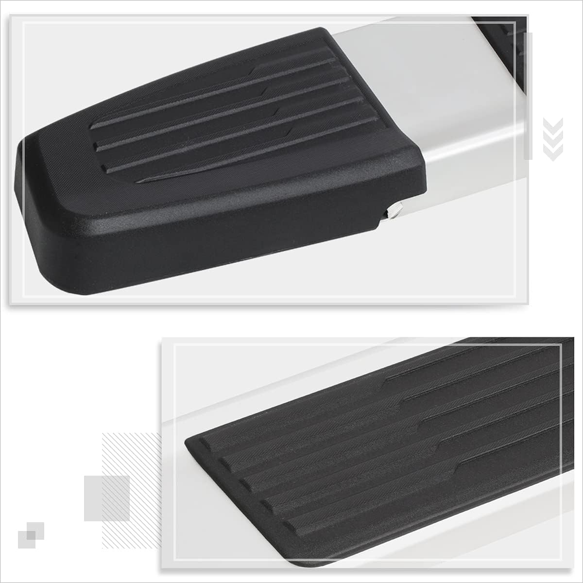 6 Inch Running Boards Side Steps Nerf Bars H3535