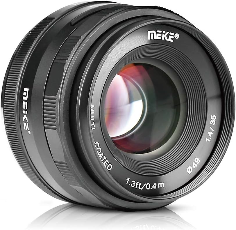 35mm F1.4 Manual Focus Prime MFT Lens W635