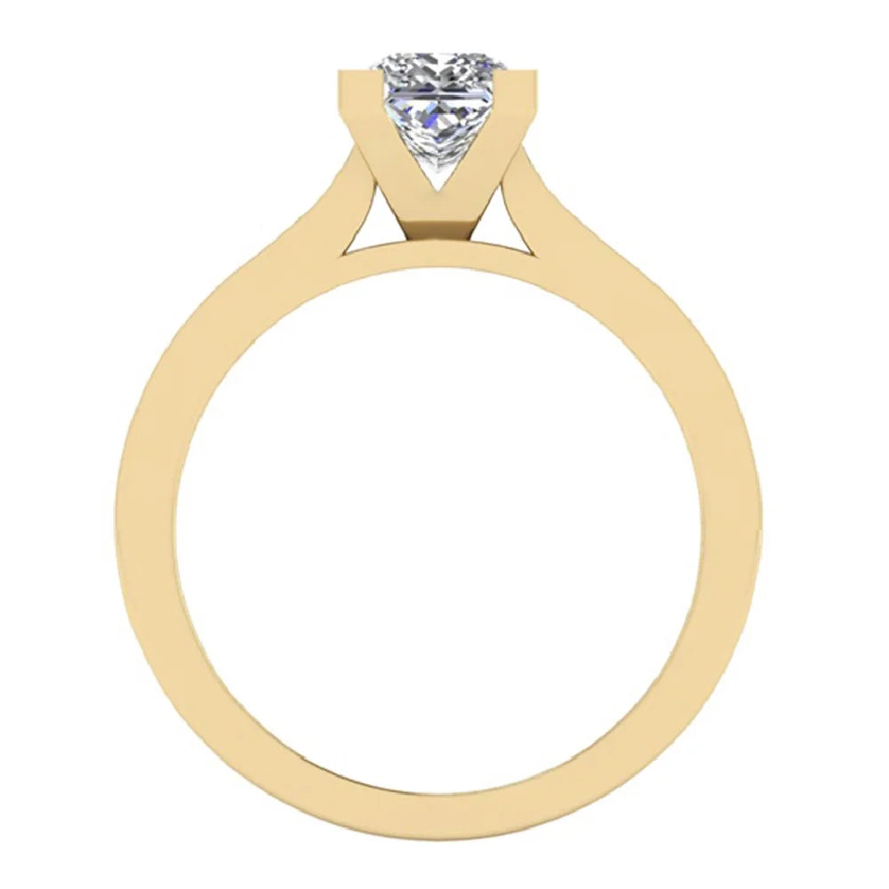 14K Gold Princess Cut Diamond Engagement Ring G965959