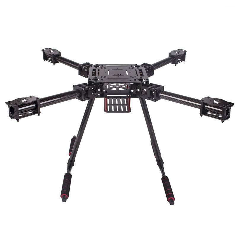 550mm Wheelbase Carbon Fiber Folding RC FPV Frame Kit with Landing Skid X452048