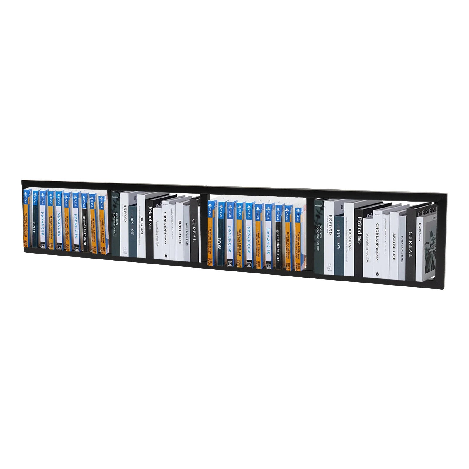 34 In Video Game Rack Media Storage Shelves X576