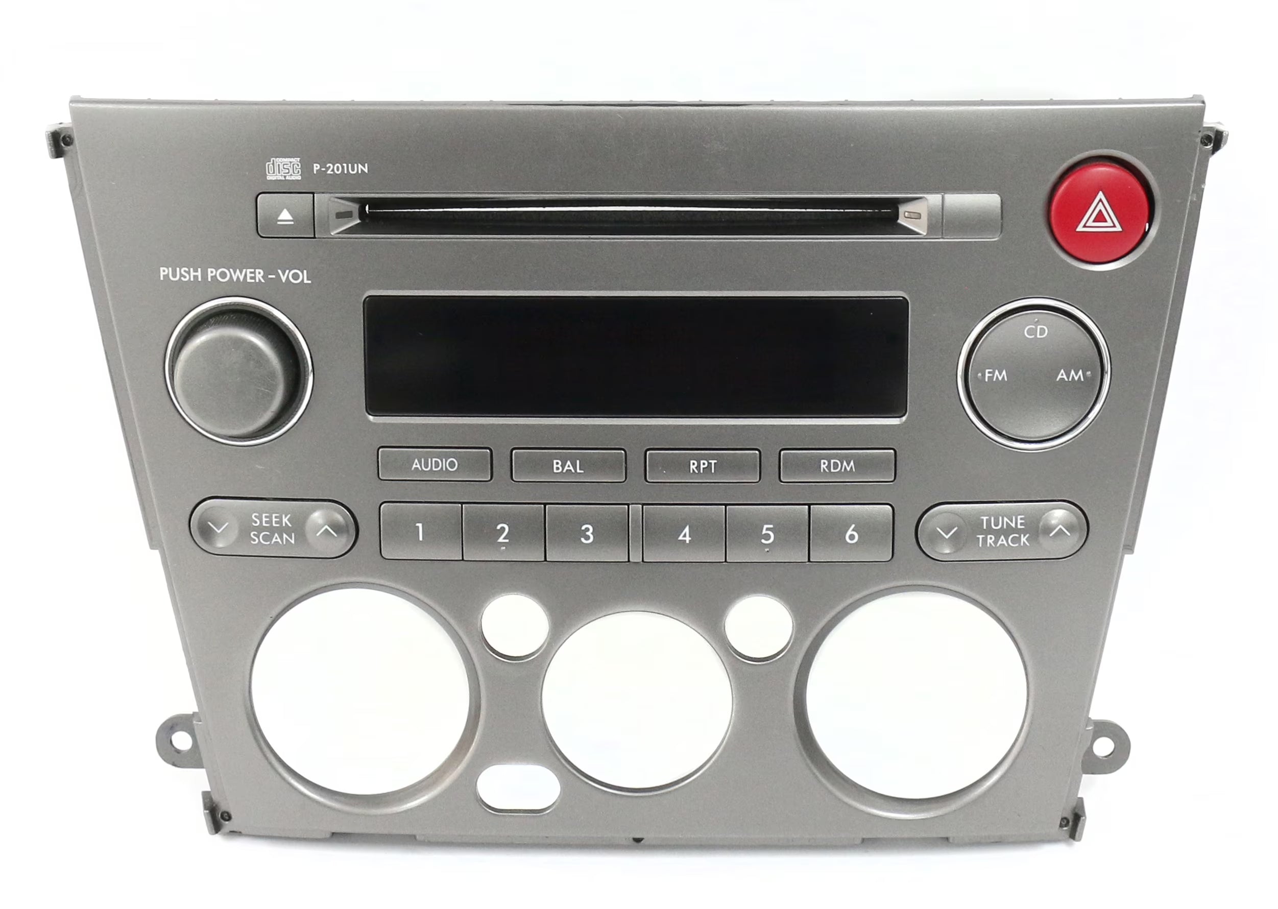 Restored Radio Control Panel Bezel L12854