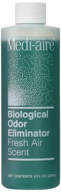 Biological Odor Eliminator Refill Fresh Air Scented 8 oz. Bottle 6 Pack Q580