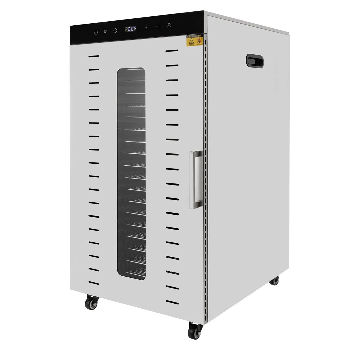1700W Electric Food Dehydrator with Temperature Control 20 Stainless Steel Trays V663754