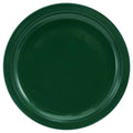 10 5/8x22 Round Ceramic Green Plate D922372