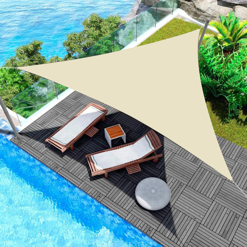 Triangle Sail Canopy Shade for Outdoor Patio D597