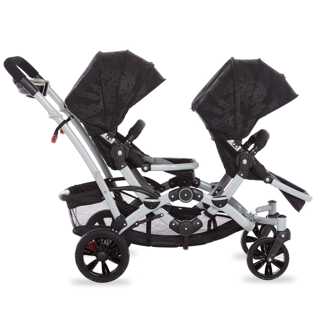 Black Tandem Stroller W5346