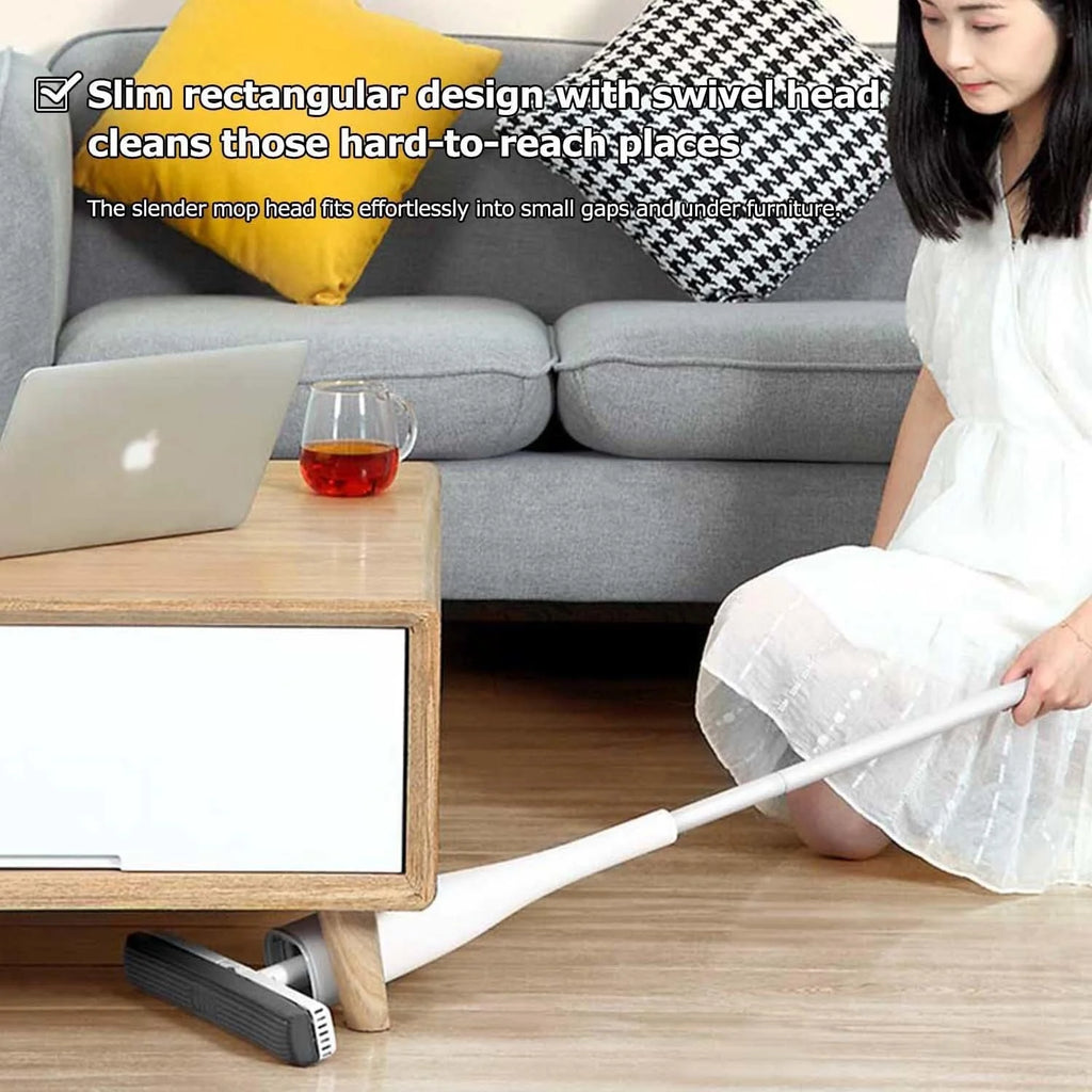 Self-Squeeze PVA Foam Sponge Mop with 2 Sponge Mop Head Replacement Z53562