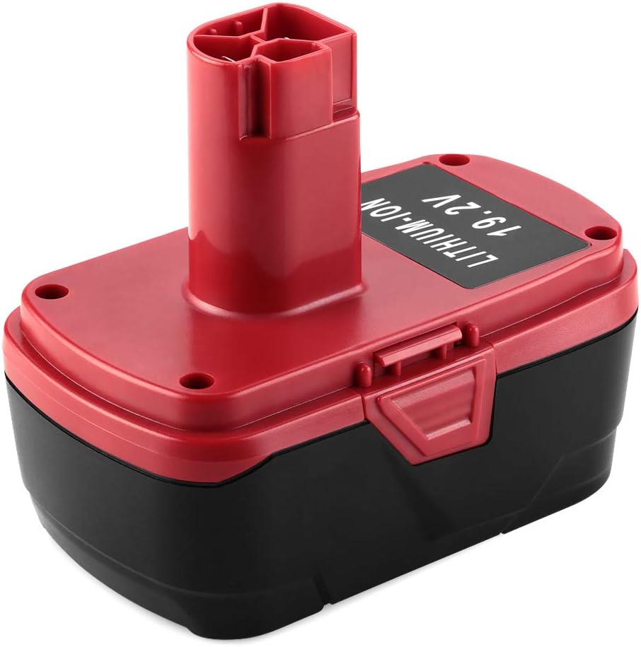 2 Pack 6000mAh Replacement for Craftsman 19.2 Volt Battery C3 XCP Lithium Battery B983