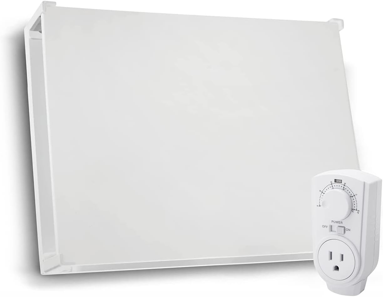 Wall Mount 600 Watt Convection Space Heater with Thermostat J556368