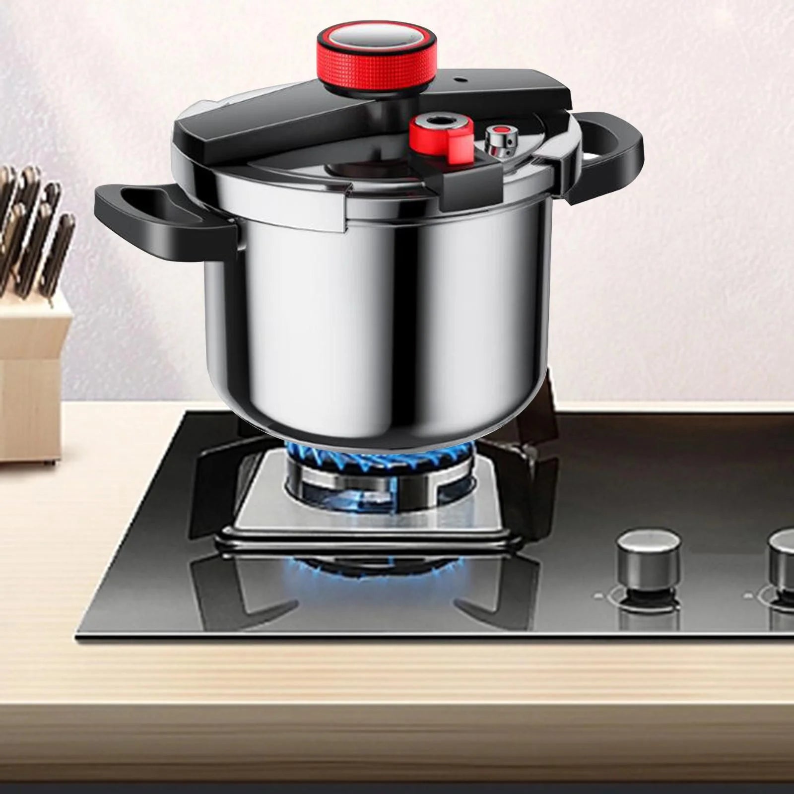6L Deep Pressure Pan Cookware P466