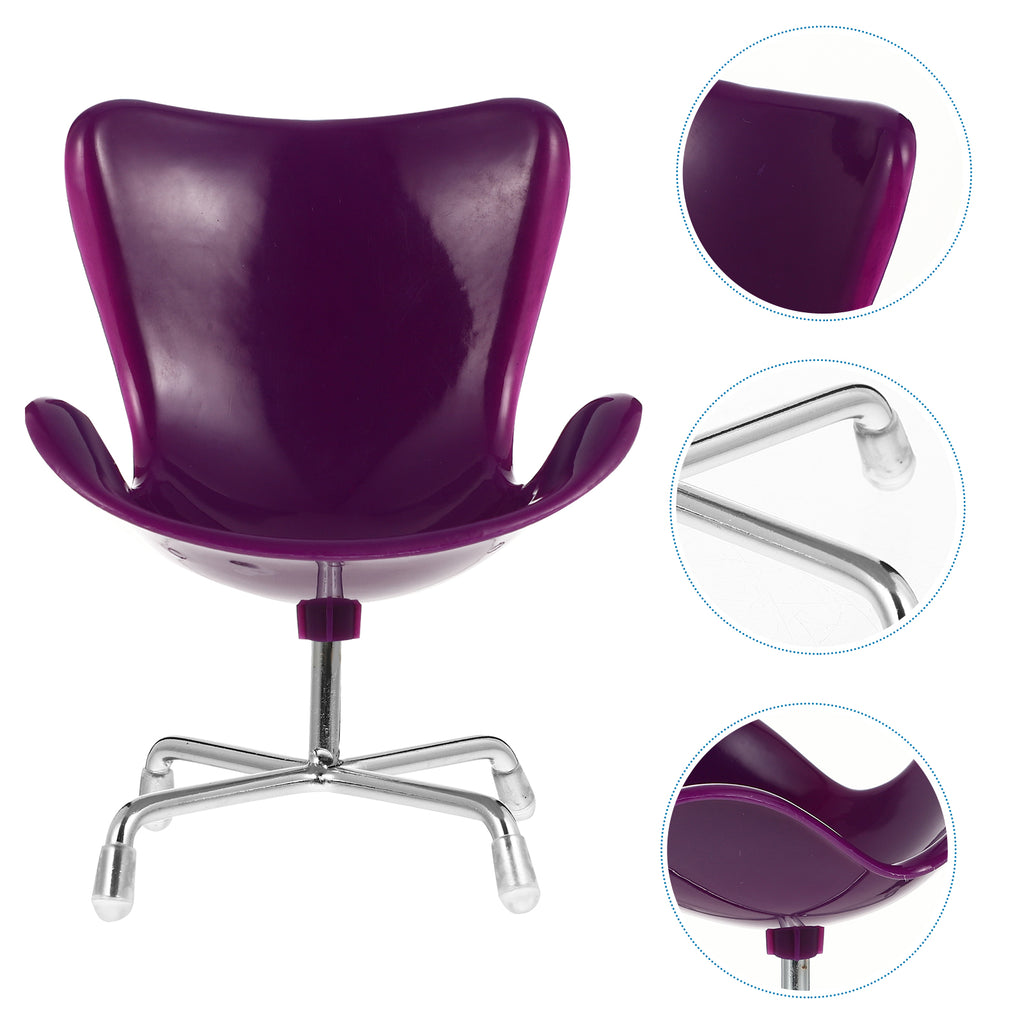 Miniature Dollhouse Armchair Furniture Plastic 1 Accessory J12305