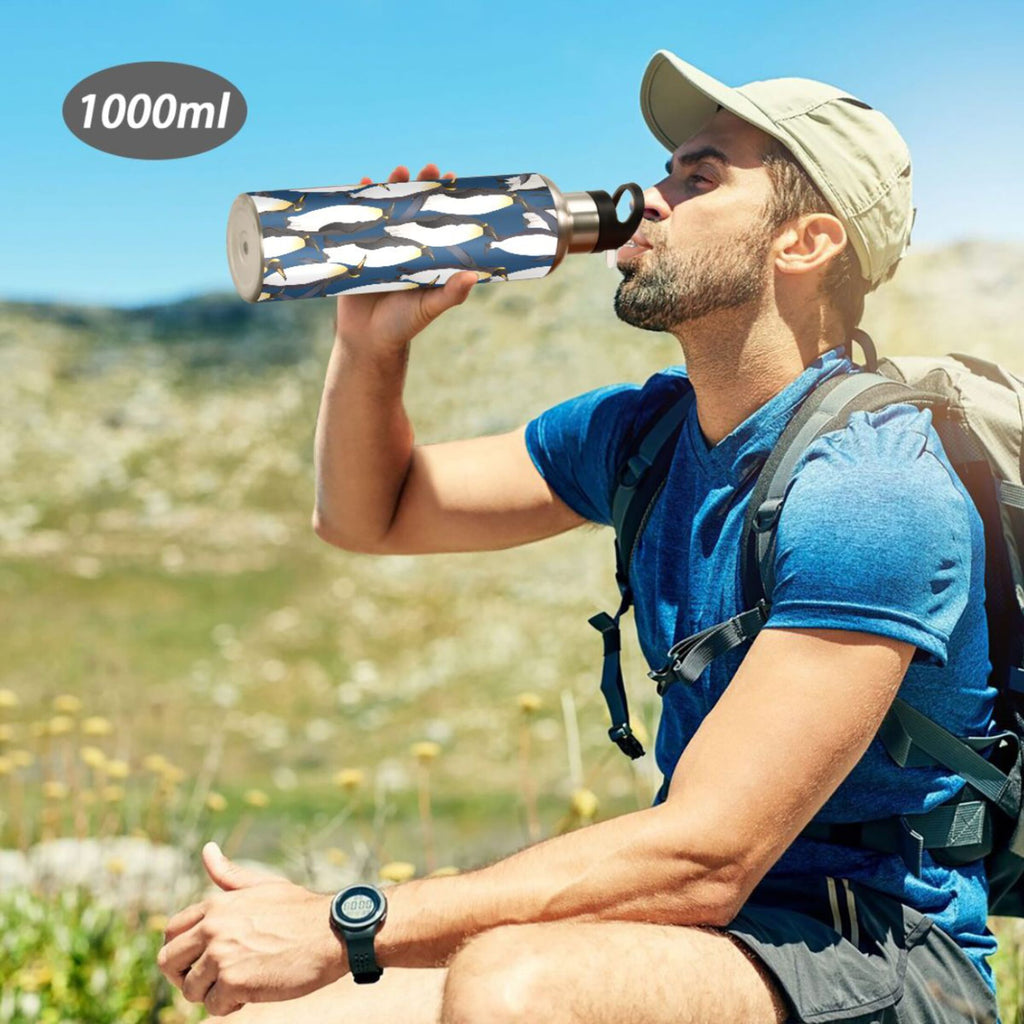 Stainless Steel Insulated Water Bottle with Straw Lid I832