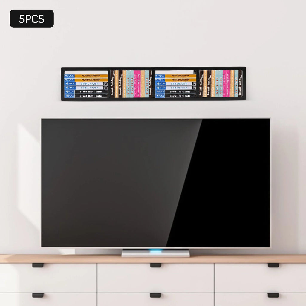34 In Video Game Rack Media Storage Shelves X576